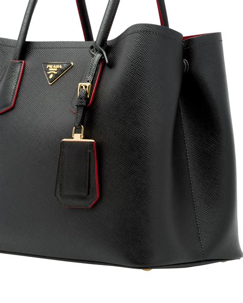 prada two way bag|Prada double bag price.